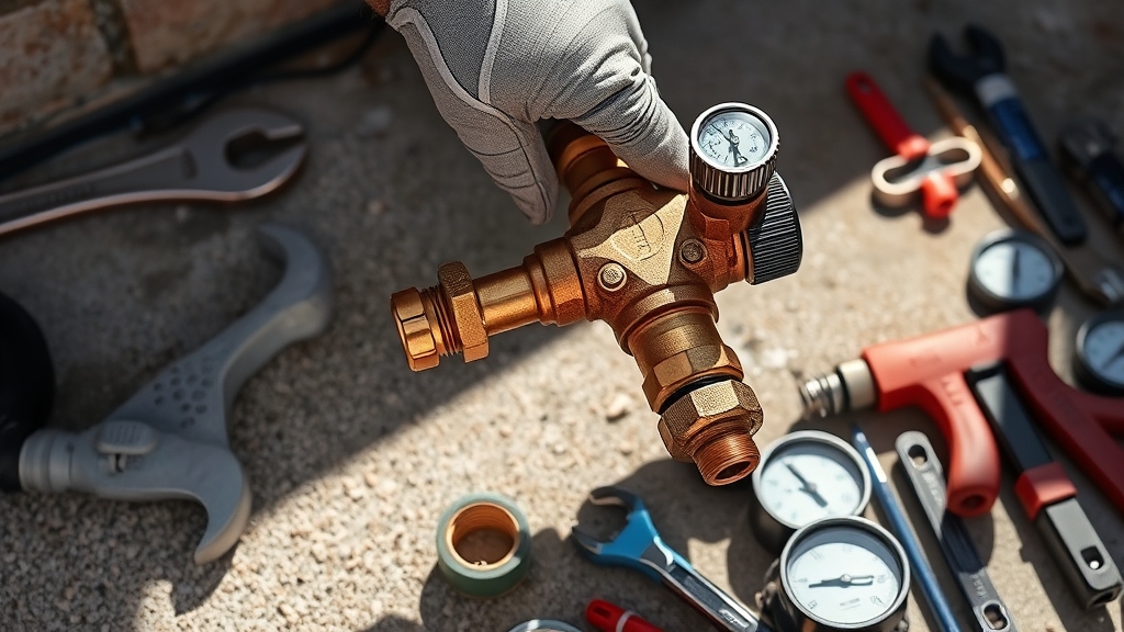 Backflow preventer installation